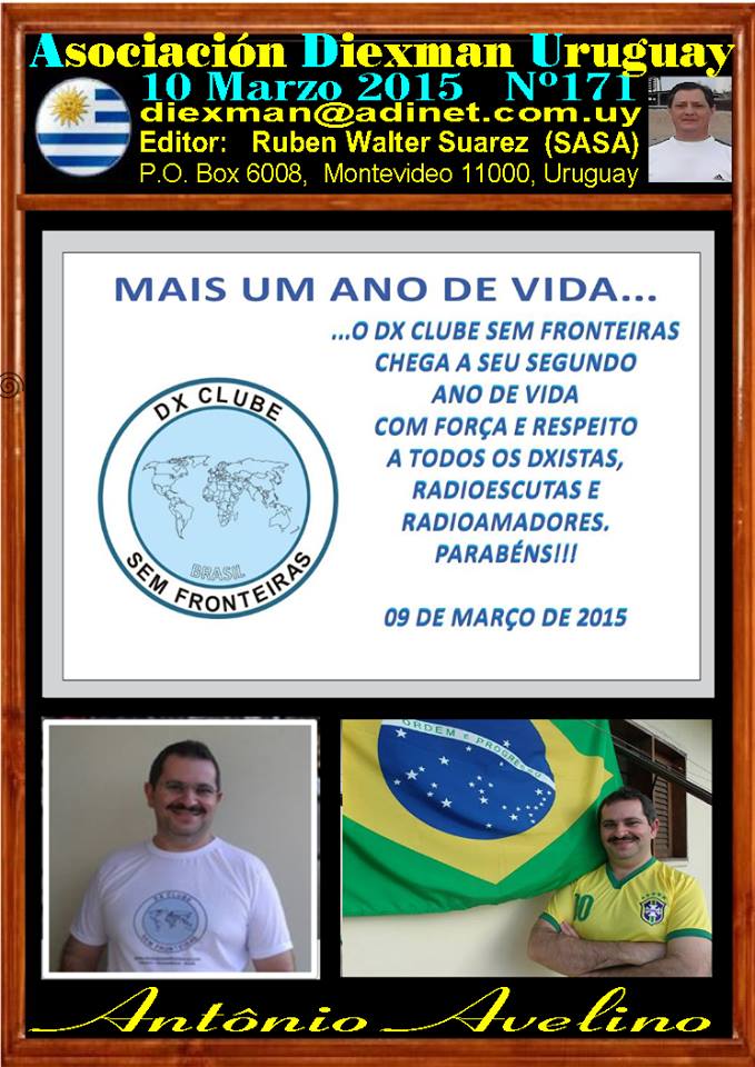 Disponible el boletin 171 de la Asociacion Diexman Uruguay