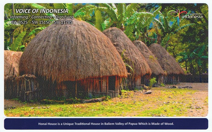 QSL de La Voz de Indonesia