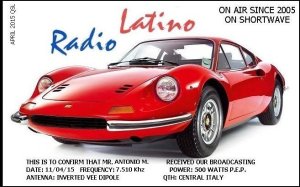 E-QSL de Radio Latino