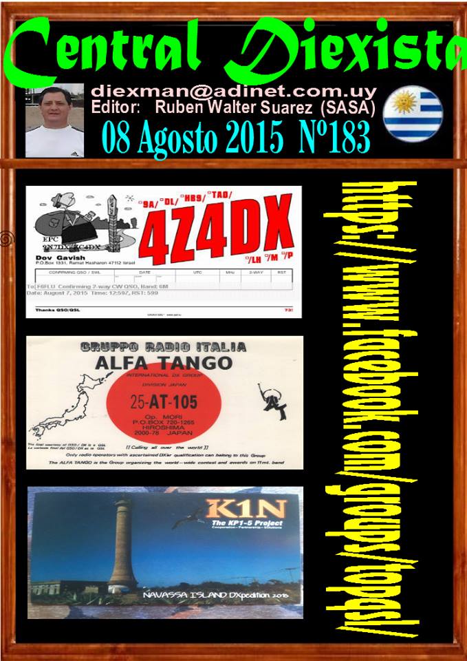 Disponible el boletin 183 de la Asociacion Diexman Uruguay