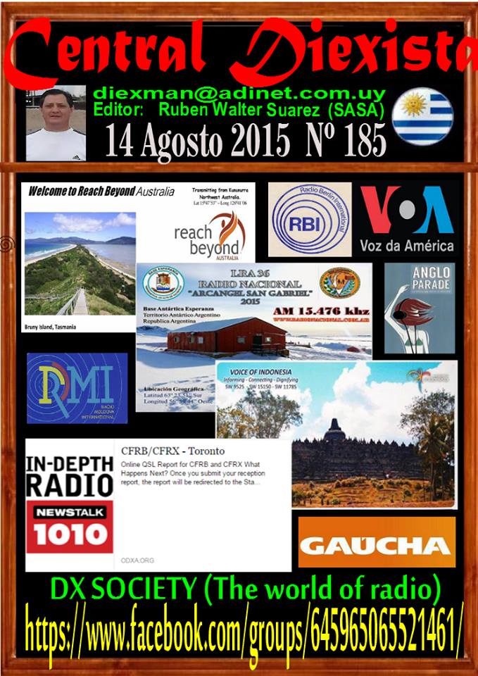 Disponible el boletin 185 de la Asociacion Diexman Uruguay