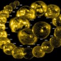 Un ciclo solar completo de 22 años, a la vista del satélite SOHO
